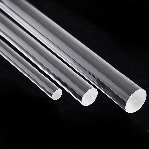 光纤用高透光率透明石英棒（Si≥99.9%）