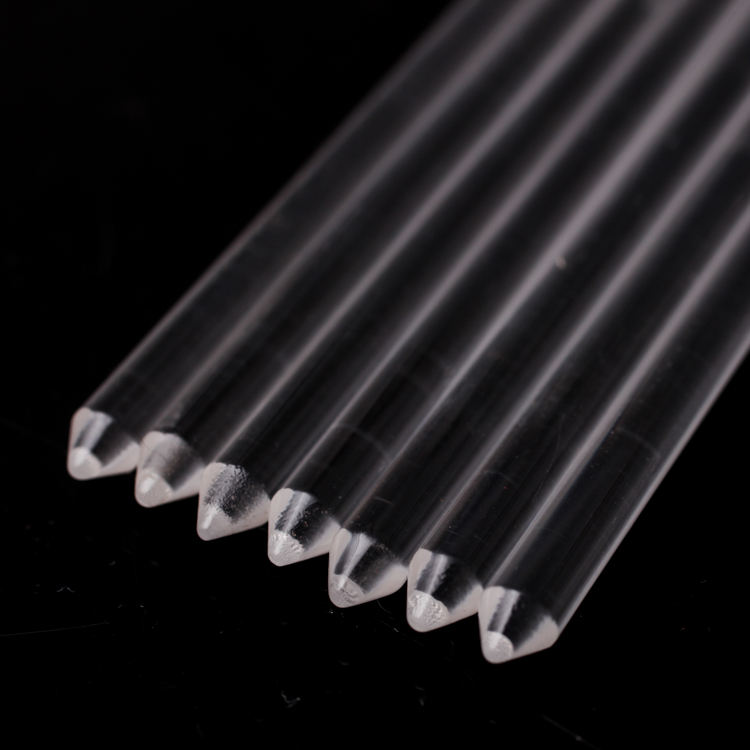 光纤用高透光率透明石英棒（Si≥99.9%）