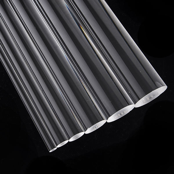 光纤用高透光率透明石英棒（Si≥99.9%）